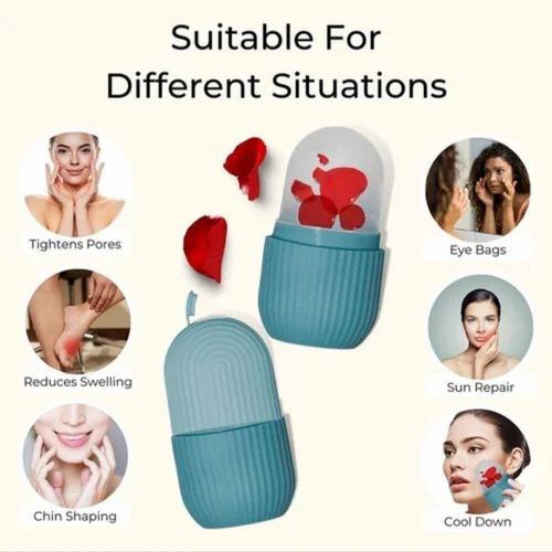 ICE FACE ROLLER قالب ثلج للوجه من السيليكون